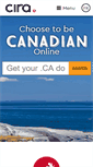 Mobile Screenshot of cira.ca